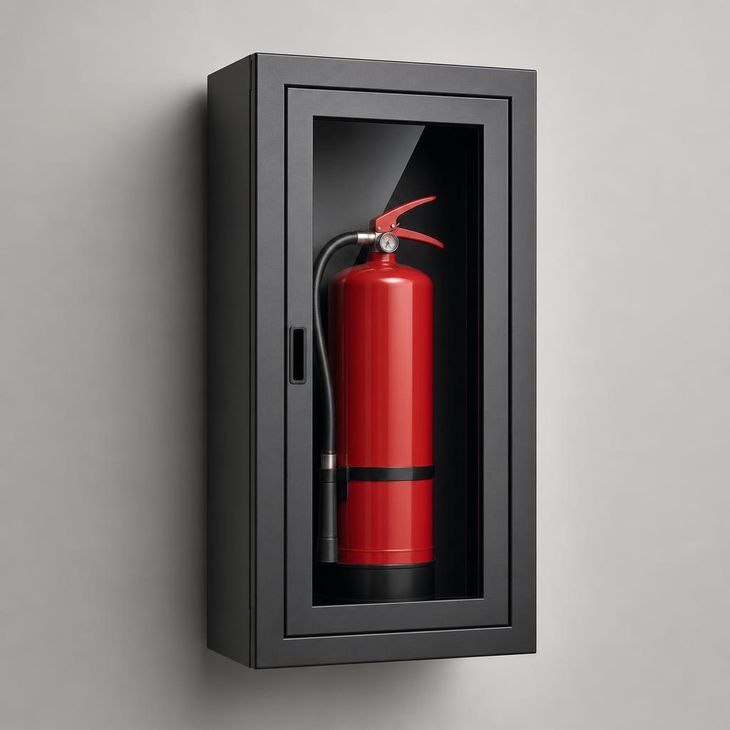 Coffret extincteur design